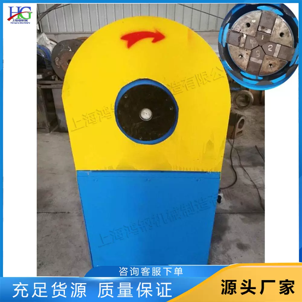 电热管方管扁方管加工机 电热丝加热管缩方机 双头发热管打方机
