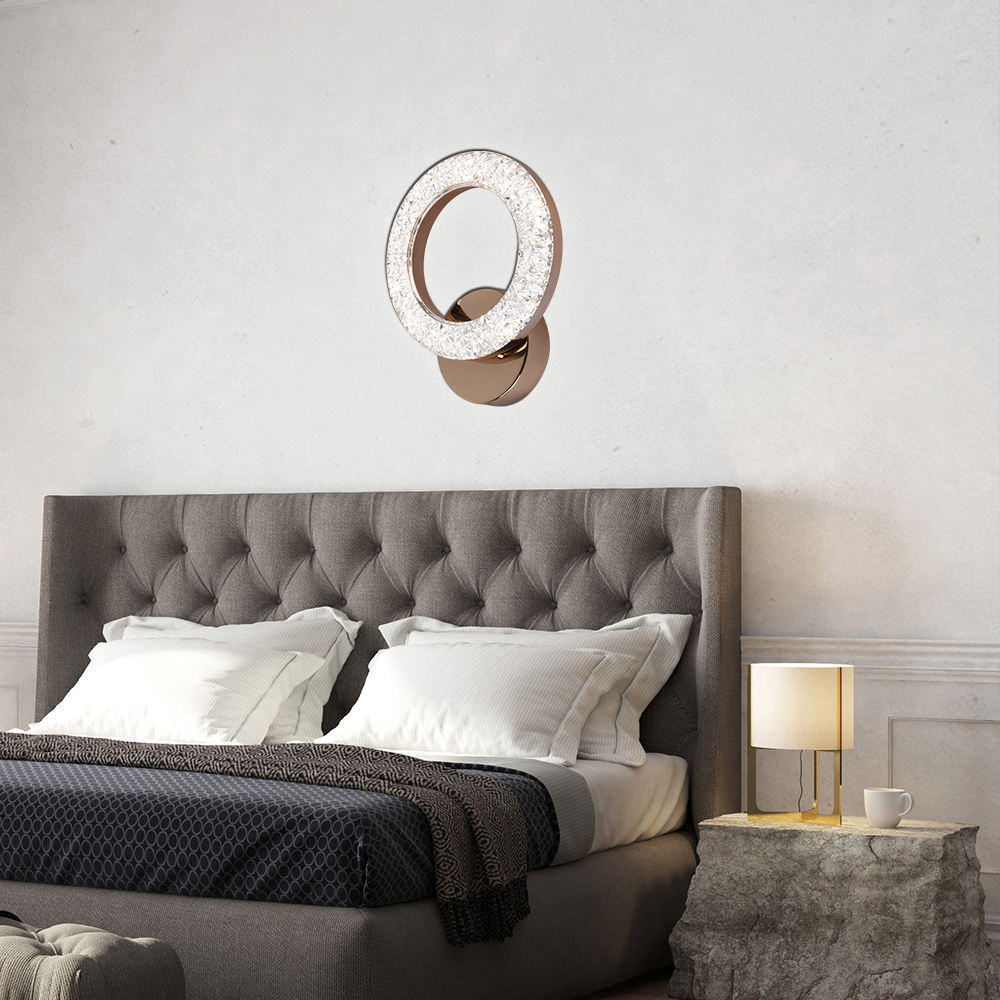 lámpara de pasillo cabecera sala de estar pared de fondo escalera de fondo dormitorio decoración de pared moderna cabecera lámpara de cama nueva simple