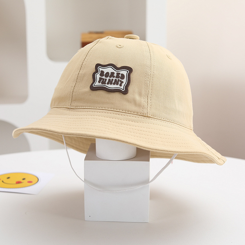 Sombreros para niños 2025 nuevo otoño invierno primavera otoño para niños coreanos mareas bebés engrosados sombrero pescador