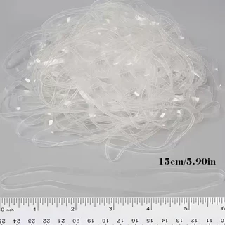 跨境专供透明tpu橡皮筋派对气球拱门捆绑皮筋反复拉伸不易断