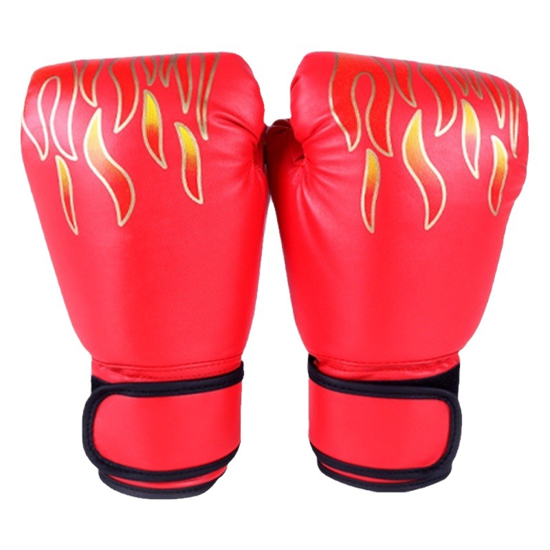 Guantes de boxeo de PU, para adultos y niños, equipo de protección para taekwondo, Sanda y lucha