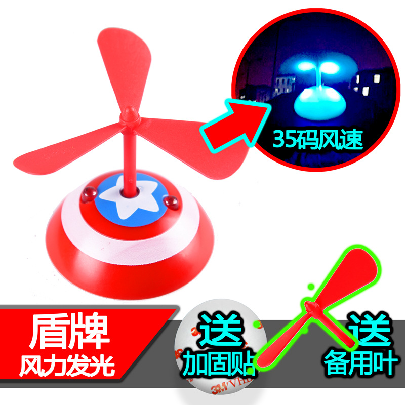 Свечение ветра: красный щит