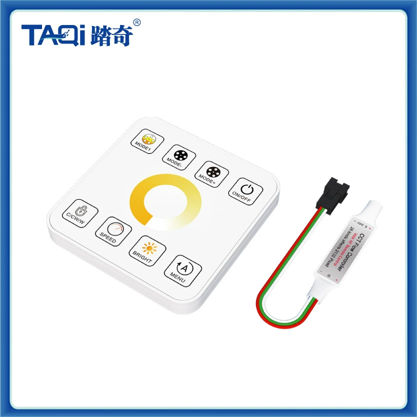 LED color warm color flow controller chase the light flowing light turning back RF wireless mini controller wholesale