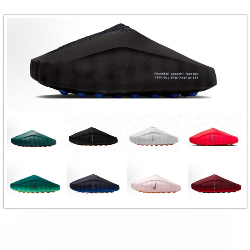 Cross-Border New Model Mind 001 Lightning Collaboration Black and Blue Sports Slip-On Closed-Toe Massage Clogs Cross-Border New Model Mind 001 Lightning Collaboration Black and Blue Sports Slip-On Closed-Toe Massage Clogs
