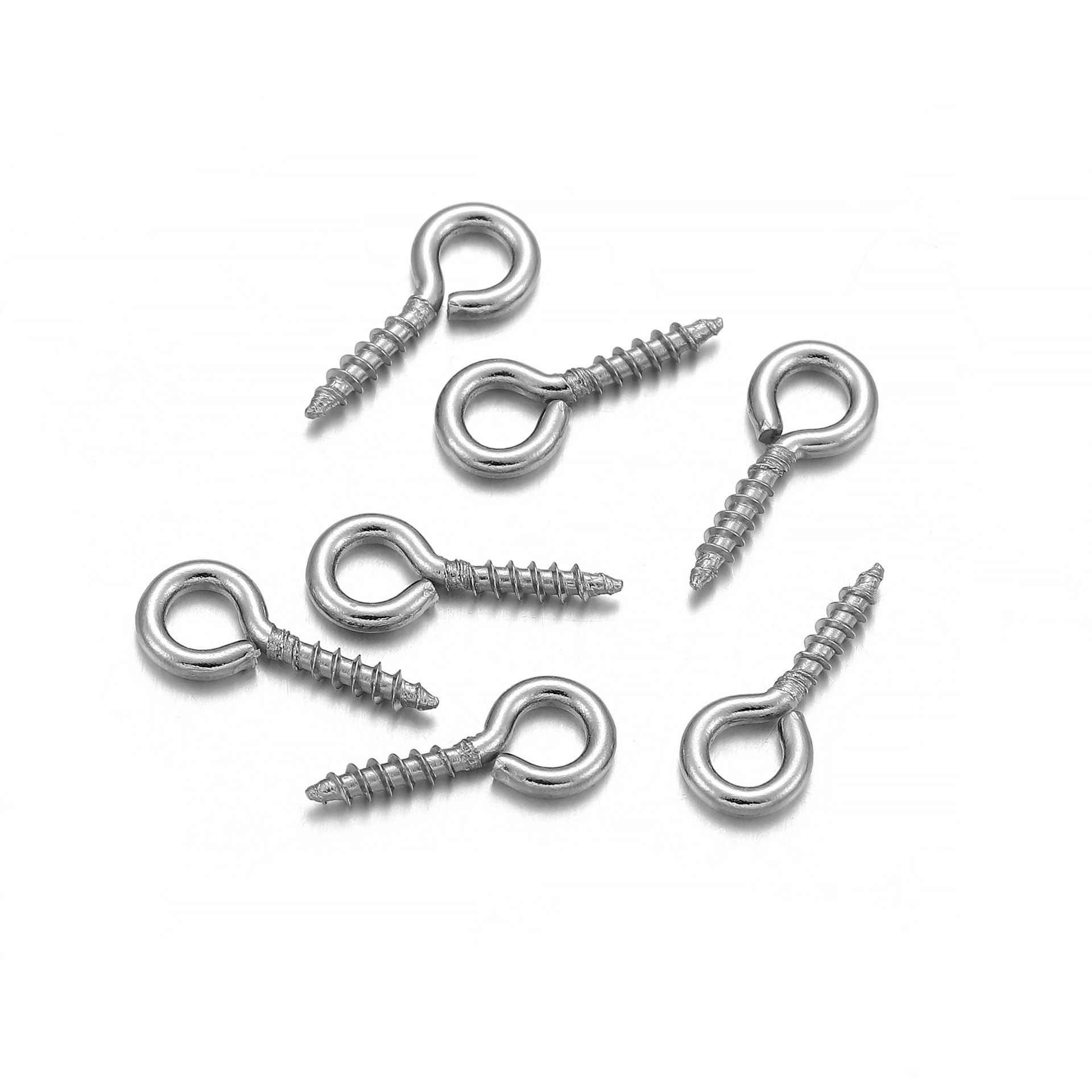 Clavos de Cuerno de oveja de acero inoxidable 4x10 unos 50 (4.5g)