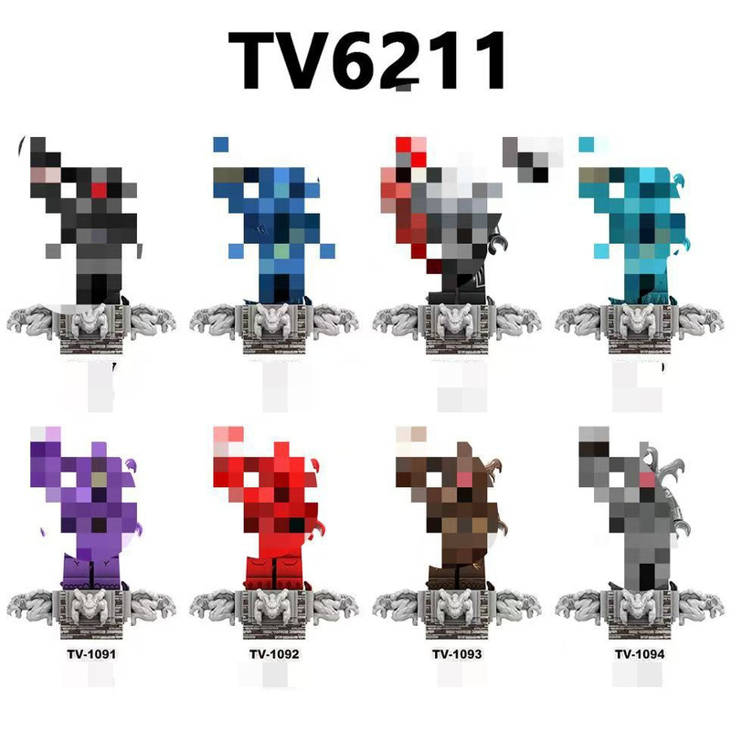 Foreign Trade Goods Tv6211 Super Movie Series Educational Assembled Building Blocks Minifigure Toys Opp Bag
