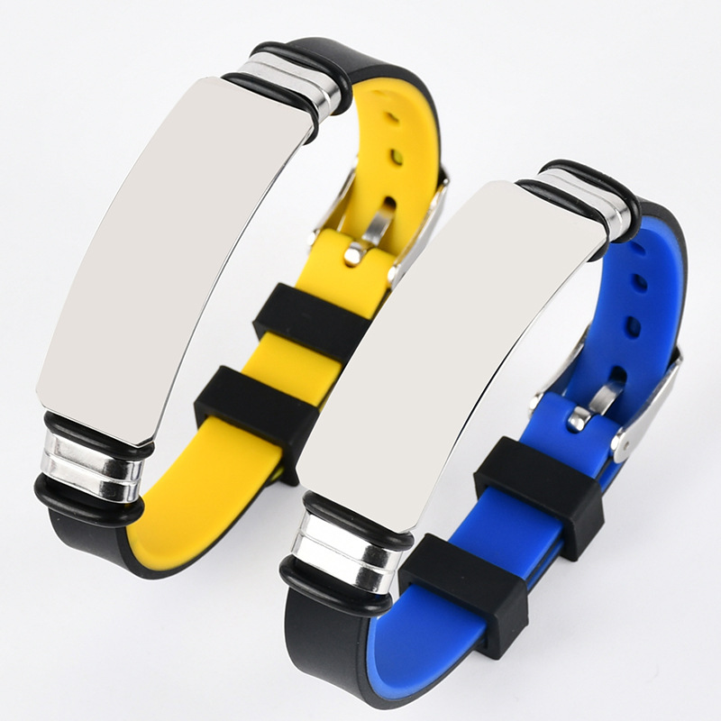 Fashionable retro silicone bracelet