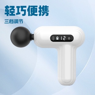 Cross-Border Mini Fascia Gun Rechargeable Portable Muscle Relaxation Massager Home Mini Small Ladies Massager