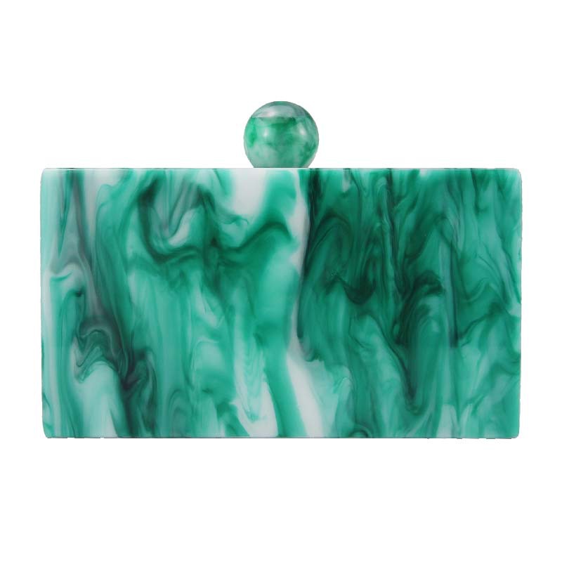 330g Weight Cotton Lining Material Clasp Frame Closure Type Chain Strap Type Shoulder Bag, Clutch Bag, Evening Bag Bags Type Party Occasion Acrylic Material Marble Pattern All Seasons Season Women's Gender Vintage Style Style Square Shape Sky Blue, White, Yellow Color Sky Blue White Yellow Arylic Marble Square Evening Bags 6