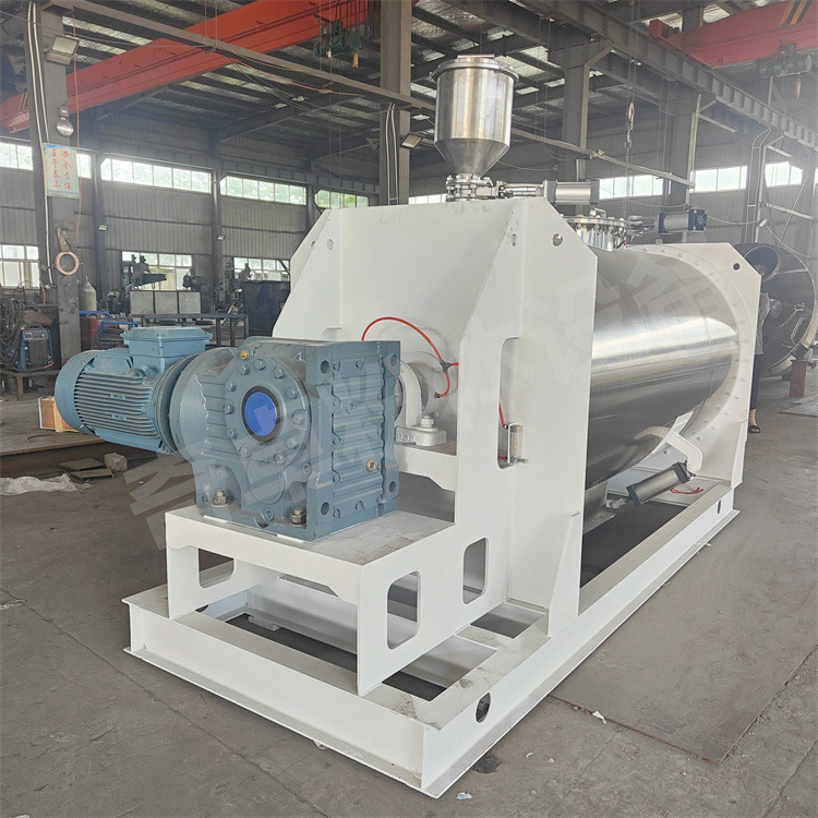 奇卓卧式苹果粉混合机 食品搅拌机 干粉可怜螺带混合机 厂家销售