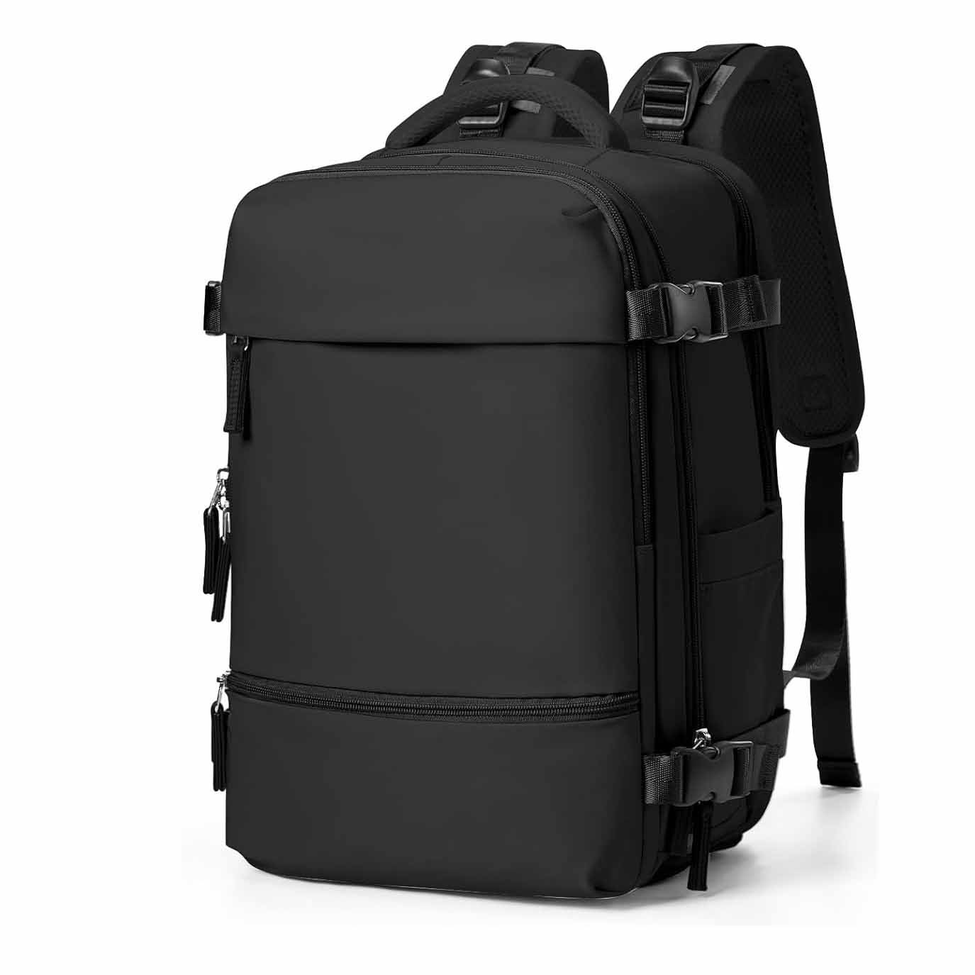 Capacious durable universal waterproof backpack for traveling