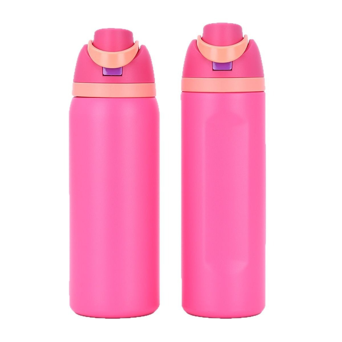 Moda transfronteriza de color sólido taza de fruta creativa 304 taza de acero inoxidable portátil contra caídas de mano taza de salto