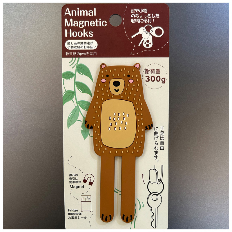 メーカー直供アニメ動物磁気冷蔵庫はかわいいアイデアを掛けて、強い磁気置物を掛けます。