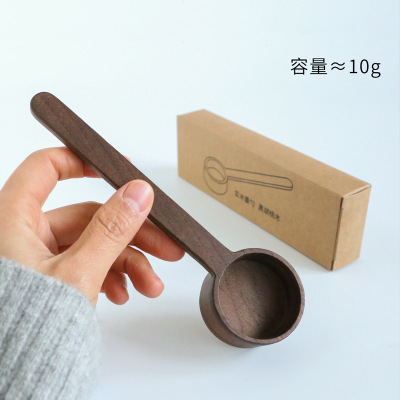 クルミ計量スプーン定量スプーンコーヒー豆コーヒースプーン高颜値
お土産の長い柄の復古のアイデア|undefined