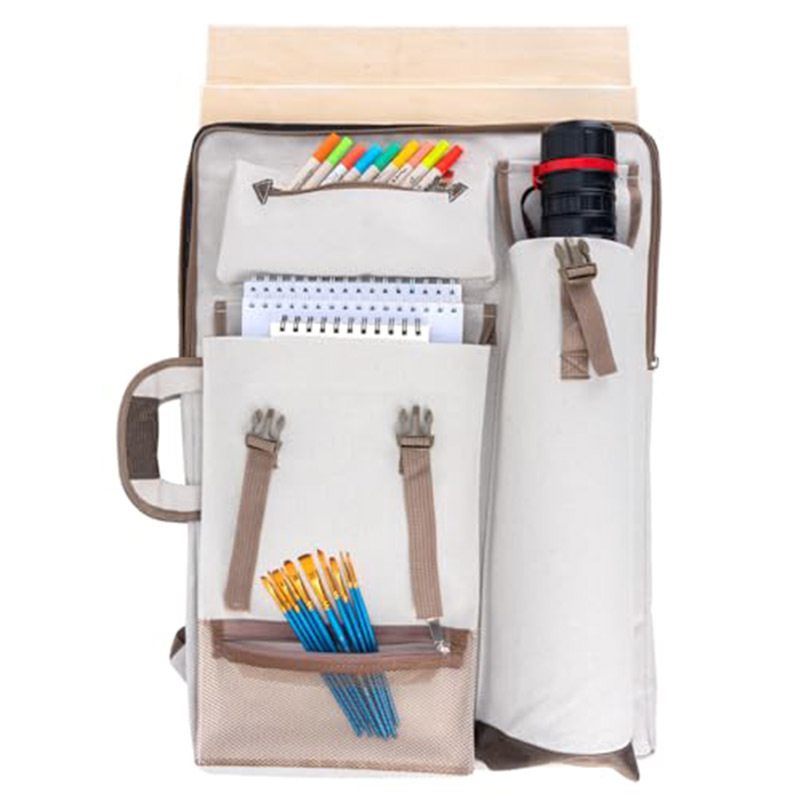 Multifunctional Art Bag Wholesale Painting Bag Art Bag Sketch Board Bag Storage Bag Easel Backpack Art Exam Sketching