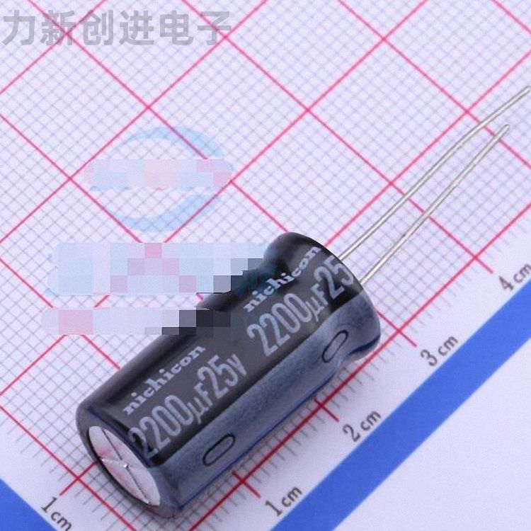 UHW1E222MHD描述2200uF 25V电解电容器
