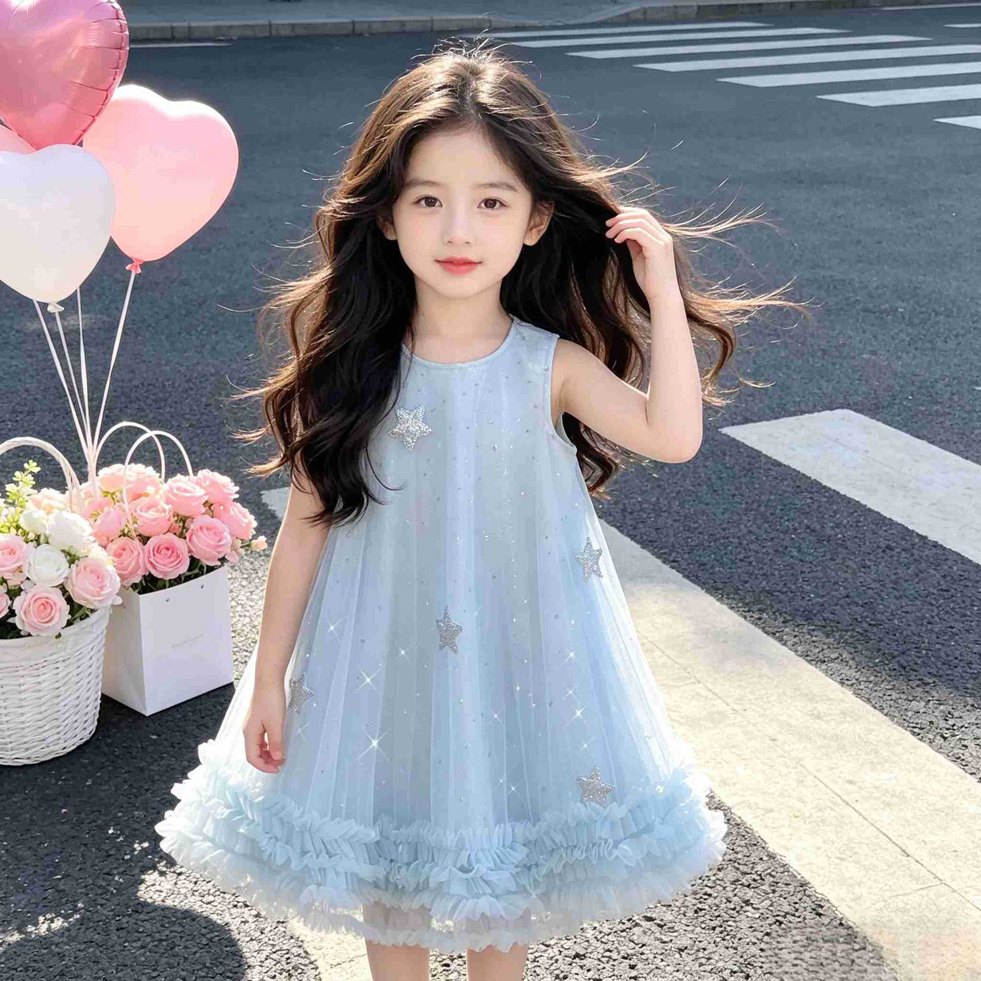 Summer small princess costume