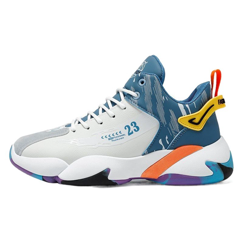 Высокие туфли, мужская баскетбольная спортивная обувь, модная повседневная обувь на весну и осень 2024, сетчатая толстая подошва, увеличенная повседневная обувь