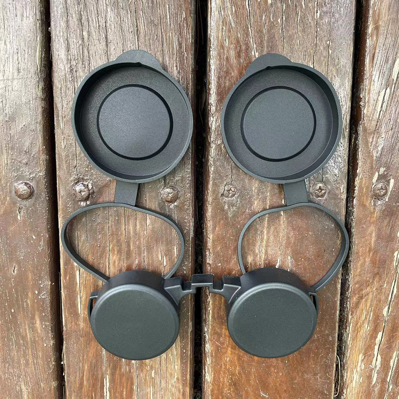 Okular-Objektiv-Teleskopzubehör, robuste Gummi-Schutzhülle für gerades Rohr, 10x42, Objektivschutz_voghion.com