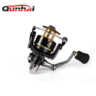 Qunhai PA full series metal wire Cup CNC rocker arm gapless fishing wheel spinning wheel fishing reel Double Dragon fishing gear wholesale