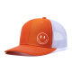Hot Stamping Smiley Cross-border European and American Baseball Cap Micro-bend Richardson Truck Cap Outdoor Breathable Mesh Cap Sunscreen