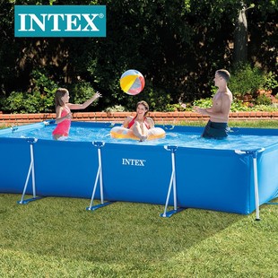 �羳INTEX28273 4.5���L���ιܼ�ˮ��֧����Ӿ�ؑ����ͥ�B�~��