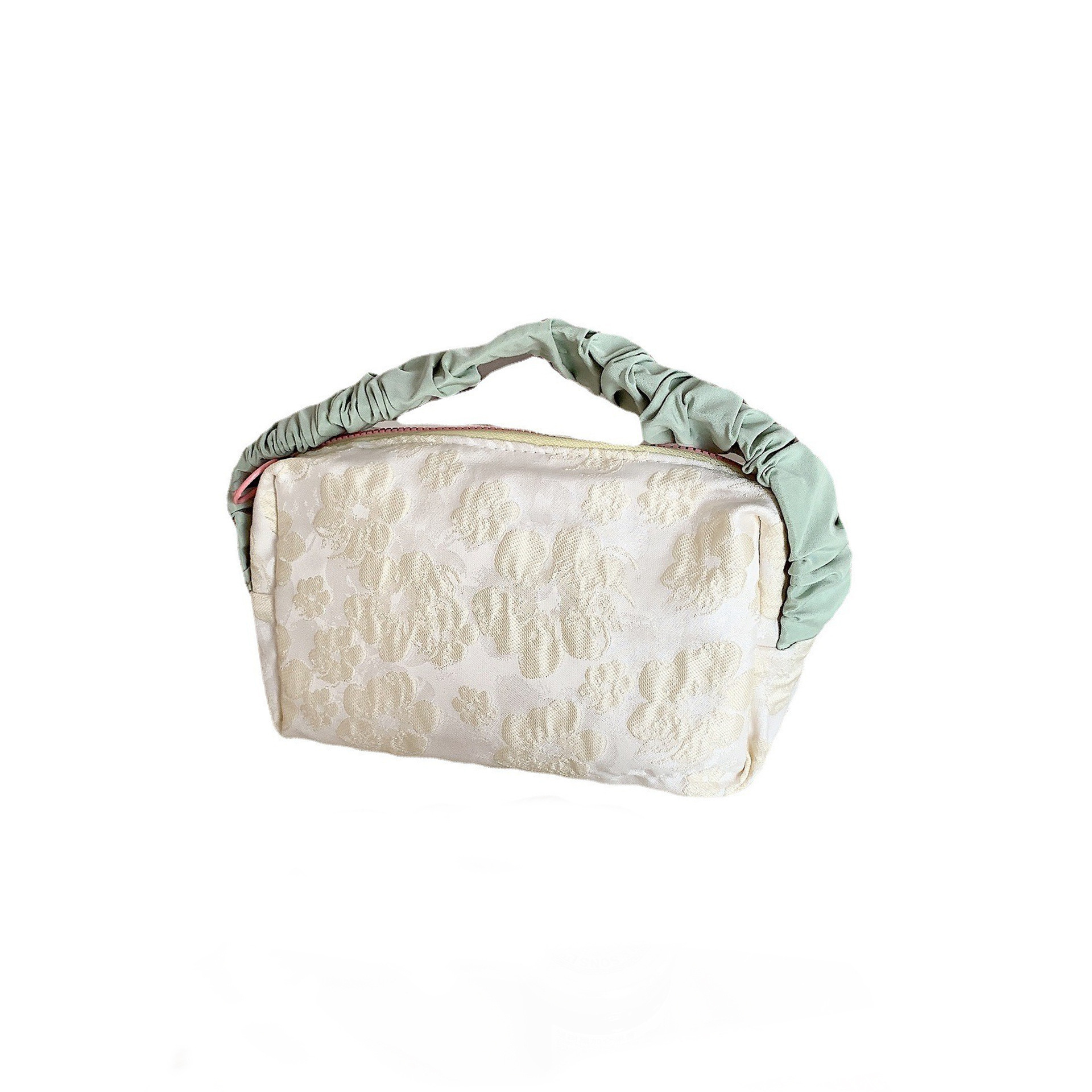 26143 textura fresca de gran capacidad estudiante bolsa de cosméticos embrague lienzo organización bolsa de almacenamiento portátil al por mayor