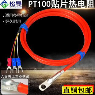 Cold pressure nose temperature probe patch type thermal resistance thermocouple Pt100 temperature sensor surface end gasket