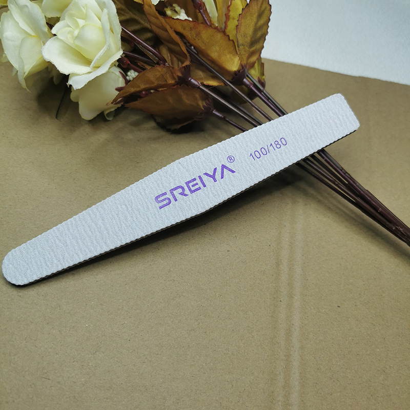 Suministro directo de fábrica herramienta de esmalte de uñas de doble cara Archivo de uñas esmerilado esmalte de uñas frotar tira de esmalte de uñas tira de arena lima de uñas