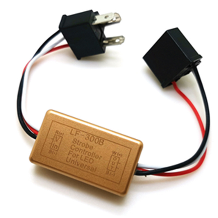 Tiankun LF-300B estroboscópico H4 modo estroboscópico continuo adecuado para LED faro antiniebla