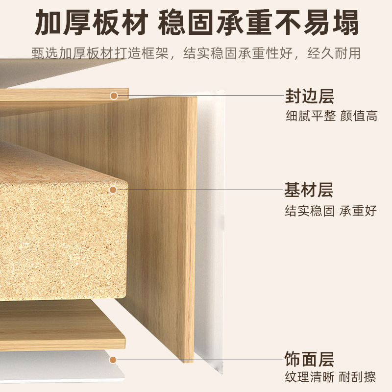 Estilo crema mesita de noche luz dormitorio de lujo simple moderno diseñador creativo de madera maciza pequeñas niñas mesita de noche