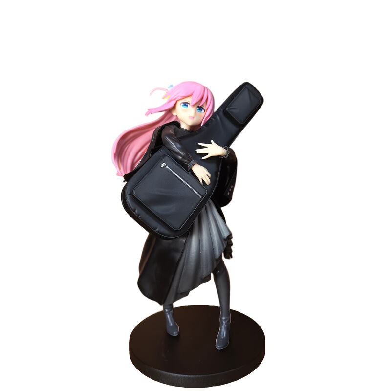 跨境新品 孤独摇滚吉他 站姿手办 二次元美少女动漫潮玩模型摆件|undefined