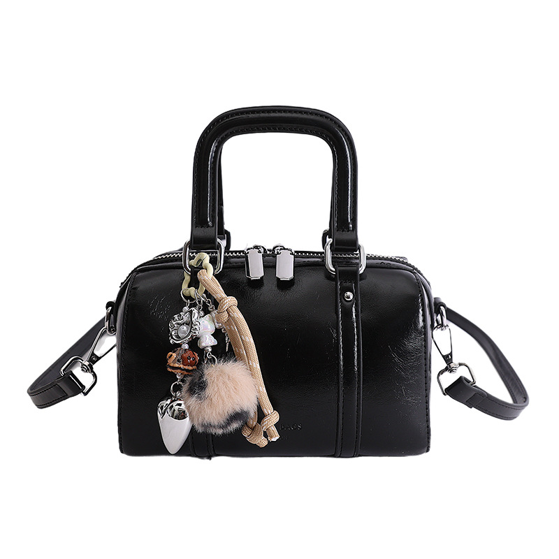Bolsa de almohada de nicho de textura femenina 2026 nuevo tipo de mochila portátil de moda coreana simple bolso de viaje diario image 16
