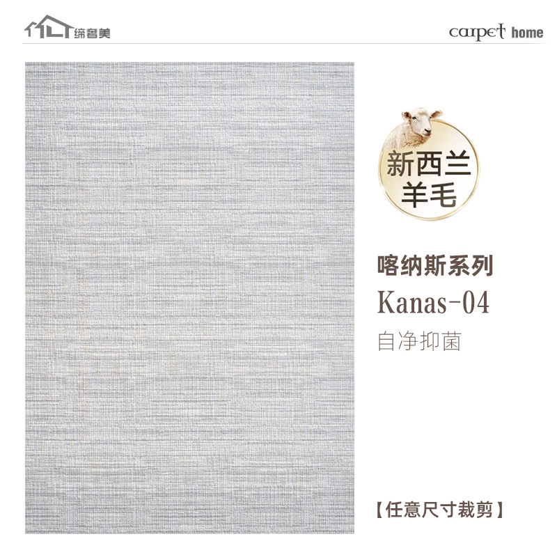 Fábrica de fuente de lana alfombra doméstica sala de estar sofá mesa de té mantas antisucias fáciles de cuidar mantas de cama personalizadas