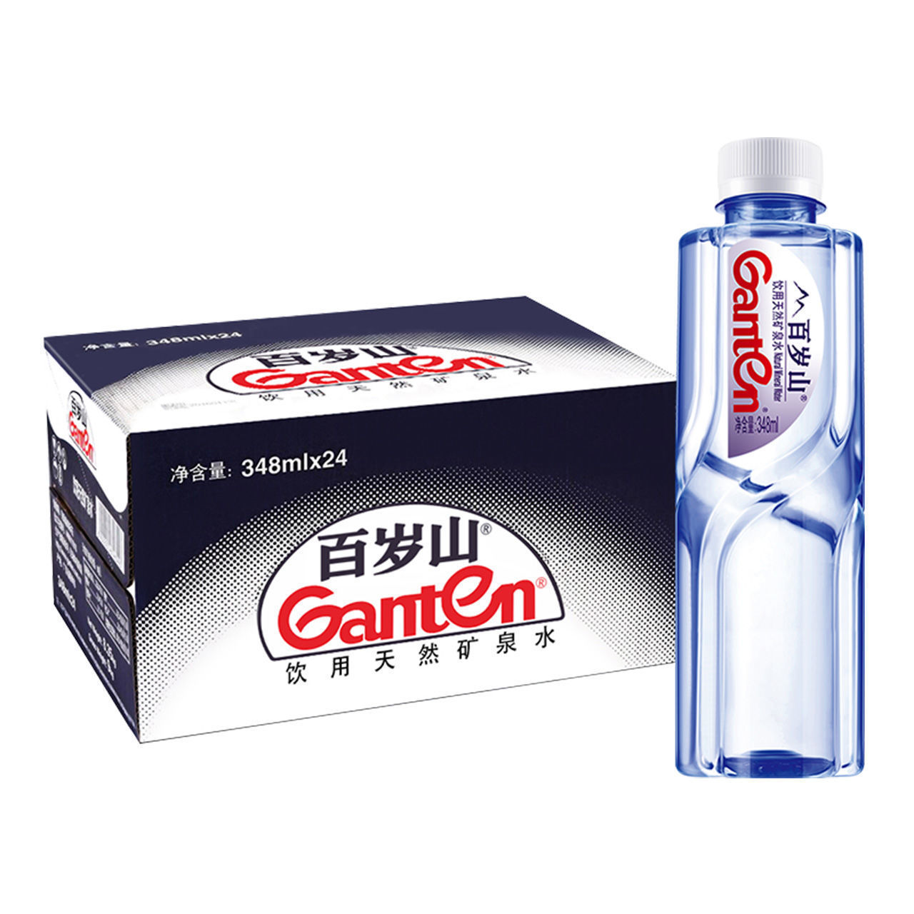 百岁山348ml*24瓶