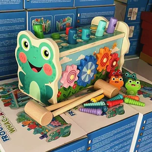Музыкальная игрушка: стучалка рыбалка ловля жуков
