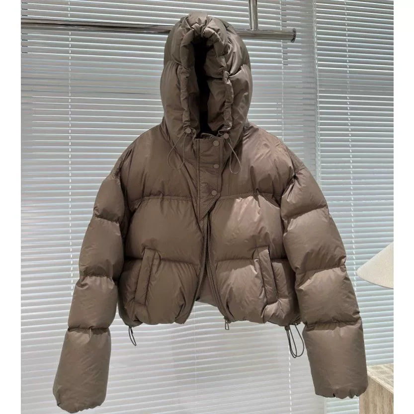 Winter short design fashionable down jacket with down