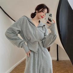 网红运动服时尚套装女2025春秋季新款连帽卫衣休闲长裤两件套