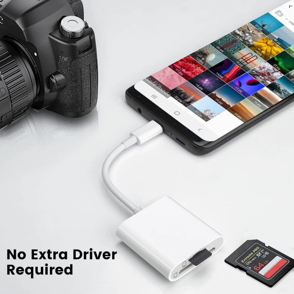 USB-C to SD/TF OTG card reader Type C to SD/TF card reader