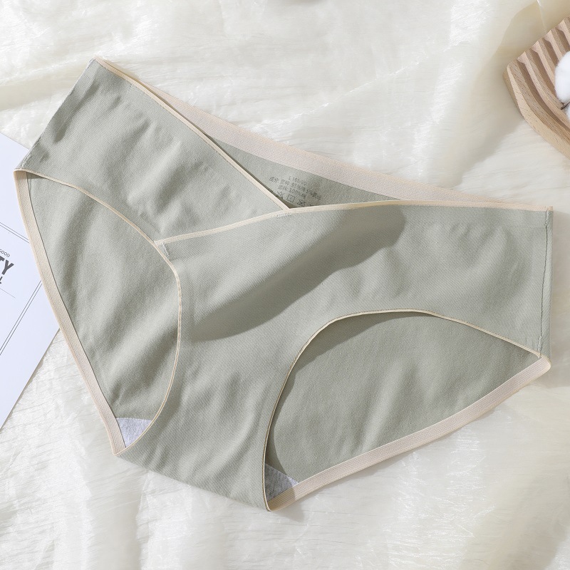 Ropa interior de mujer embarazada entrepierna de algodón de verano ropa interior de cintura baja embarazada soporte de vientre temprano, medio y tardío sin costuras más tamaño ropa interior de mujer embarazada al por mayor