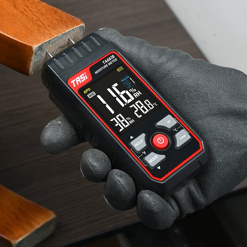 TEANS Измеритель влажности древесины TA661A Измеритель влажности для быстрого определения влажности Детектор влажности
