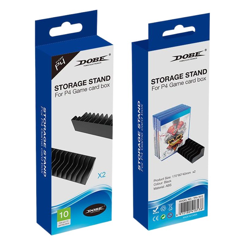 PS4 simple juego tarjeta caja de almacenamiento rack PS4/SLIM/PRO juego disco rack P4 juego disco de almacenamiento rack X2