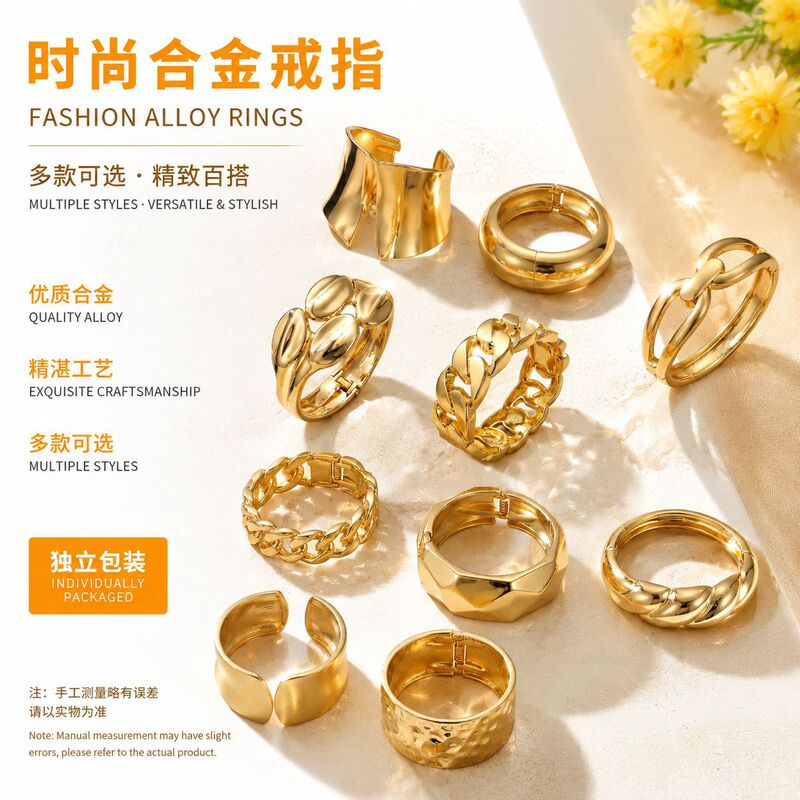 Women's Zinc Alloy Gold Bracelet with Open Design, Fashionable and Versatile Accessory Women's Zinc Alloy Gold Bracelet with Open Design, Fashionable and Versatile Accessory