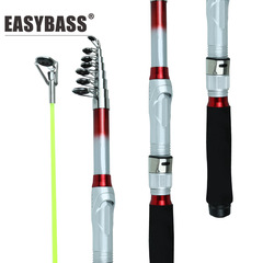 Telescopic Spinning Rod 1.8m 2.4m Fishing Rod Long Casting Sea Fishing Cross-border Amazon AliExpress eBay New