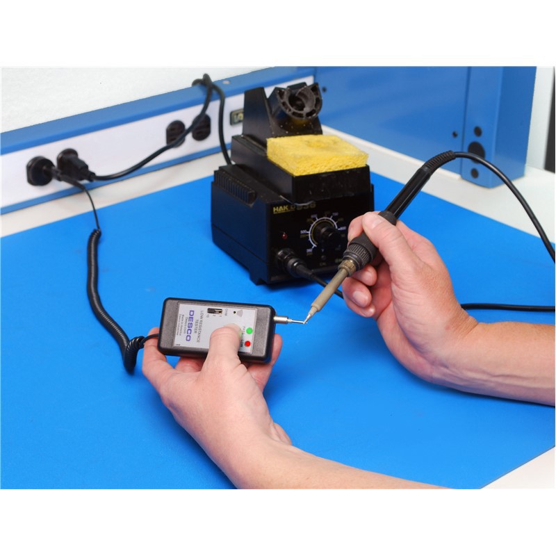 American DESCO Original Spot 19249 Ground Resistance Tester Low Resistance Tester