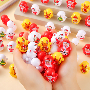 Children's mini tumbler toy educational Santa Claus tumbler cartoon cute mini kindergarten small gift
