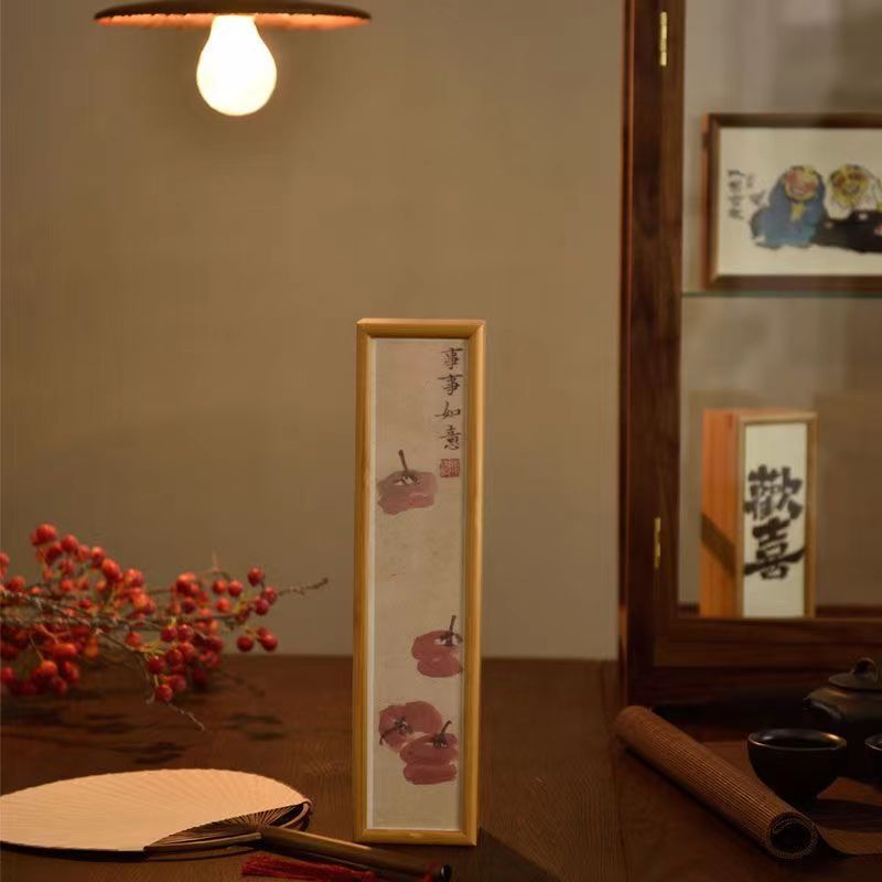 批发茶叶盒随手礼盒书法国画书写盒茶叶包装盒毛笔盒岩茶竹盒子