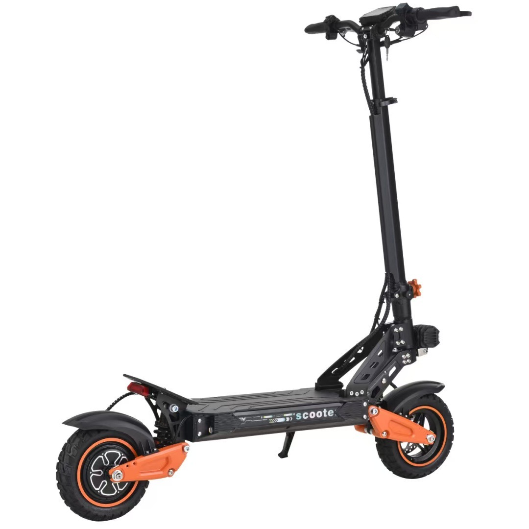 New Cross-Border 11inch Off-Road Electric Scooter with Lithium Battery, Foldable Electric Vehicle for Driving and Commuting, Two-Wheeled Electric Bike