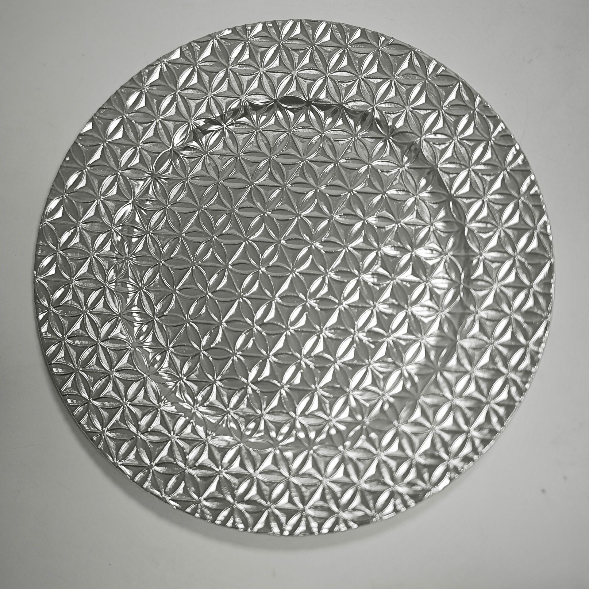 Comercio exterior boda hotel fiesta fiesta plástico decoración plato de comedor desechable placa de carga