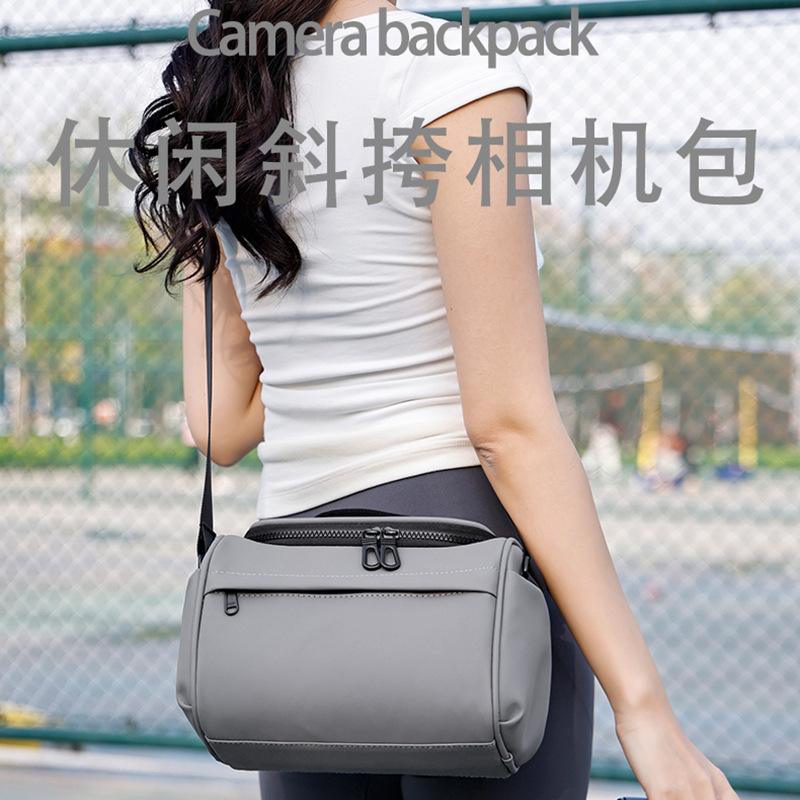 New Slr Camera Bag Shoulder Waterproof Crossbody Photography Bag Photography Mirrorless Digital Bag Lens Bag for Men and Women